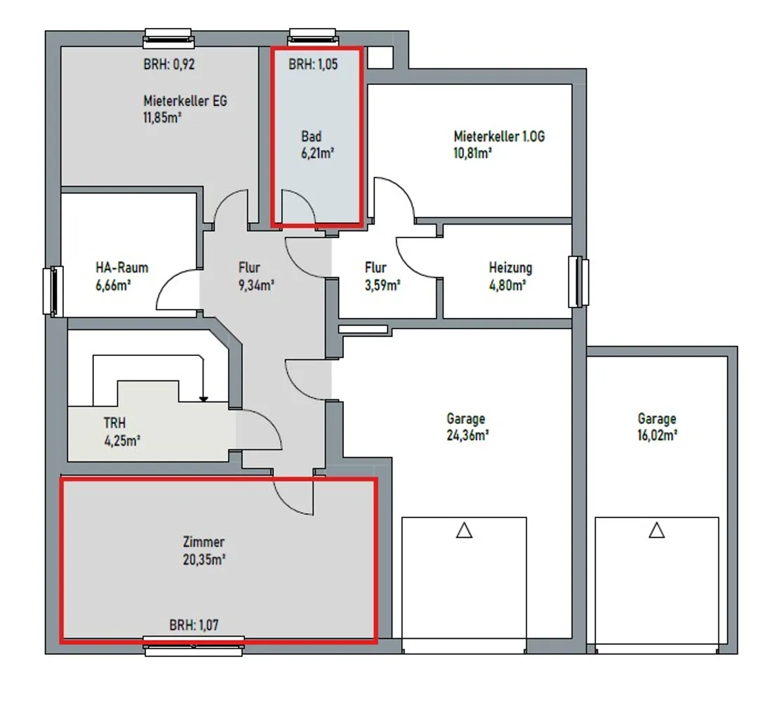 1 Zimmer Wohnung mit 26 m² in Bonn – Bild 6
