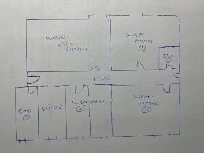 4 Zimmer Wohnung mit 100 m² in Frankfurt am Main – Bild 11