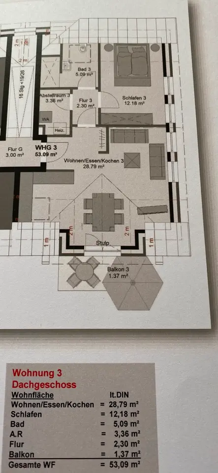 2 Zimmer Wohnung mit 53 m² in Rheine – Bild 5