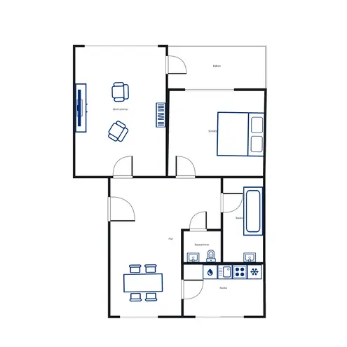 2 Zimmer Wohnung mit 63 m² in Kassel – Bild 3