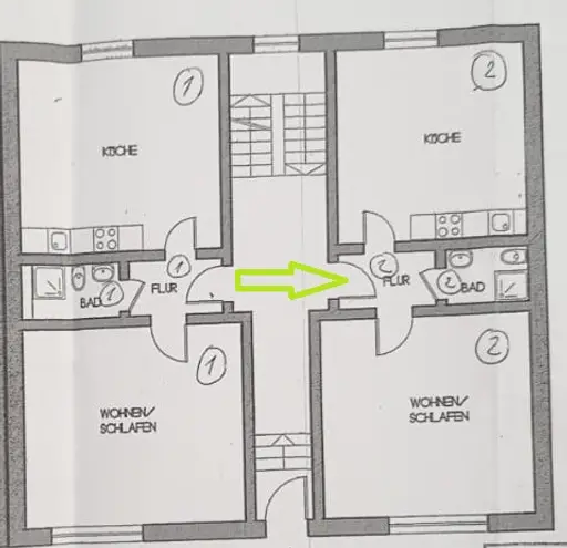 2 Zimmer Wohnung mit 48 m² in Hagen – Bild 11