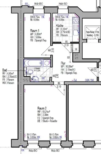 2 Zimmer Wohnung mit 50 m² in Leipzig – Bild 2
