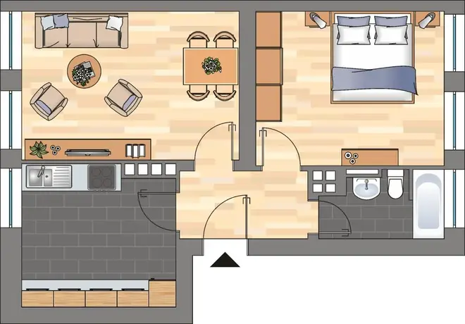 2 Zimmer Wohnung mit 49 m² in Kiel – Bild 3