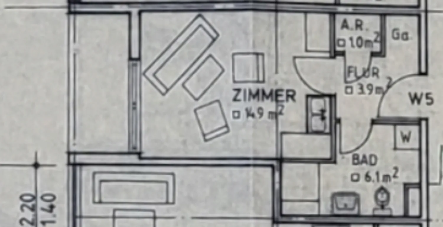 1 Zimmer Wohnung mit 27 m² in Worms – Bild 8