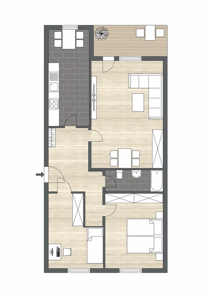 3 Zimmer Wohnung mit 79 m² in Solingen – Bild 6