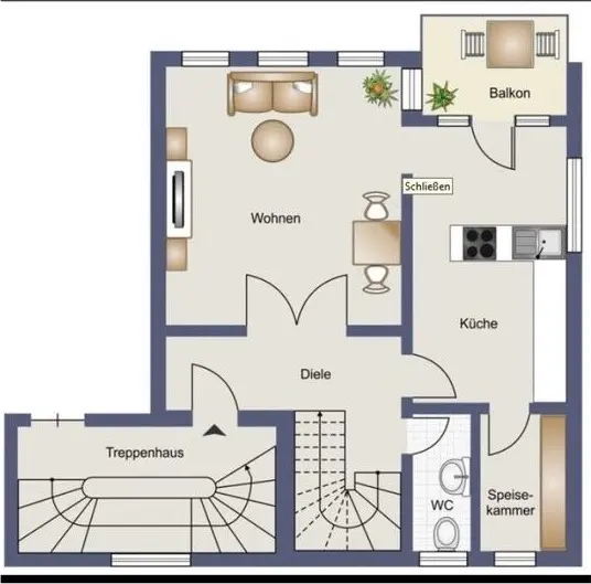 3 Zimmer Wohnung mit 97 m² in Herford – Bild 4