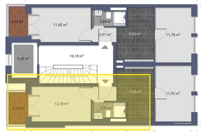 1 Zimmer Wohnung mit 22 m² in Freiburg im Breisgau – Bild 6