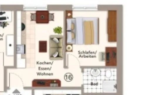 2 Zimmer Wohnung mit 34 m² in Osnabrück – Bild 8