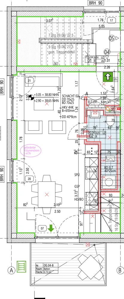 3 Zimmer Wohnung mit 73 m² in Potsdam – Bild 2