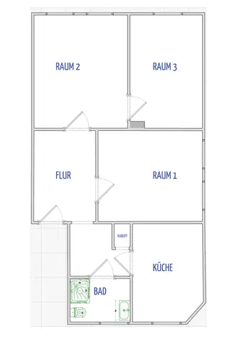 3 Zimmer Wohnung mit 72 m² in Braunschweig – Bild 6