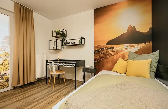 1 Zimmer Wohnung mit 26 m² in Darmstadt – Bild 2