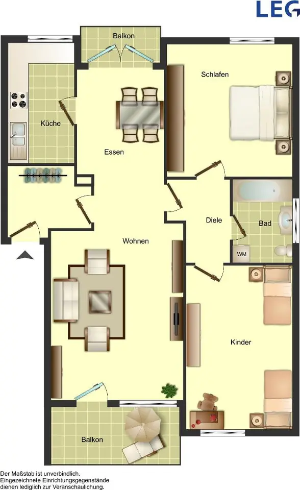 3 Zimmer Wohnung mit 62 m² in Remscheid – Bild 10
