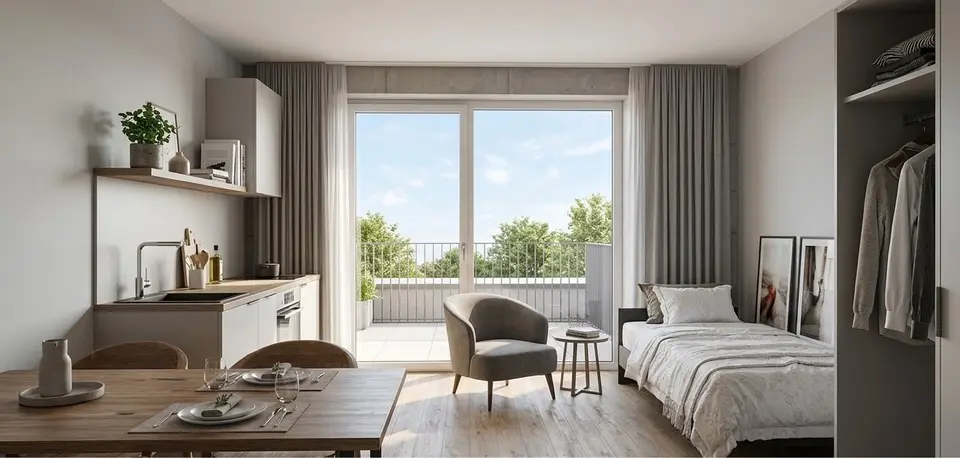 Studio mit 33 m² in Rosenheim – Bild 1