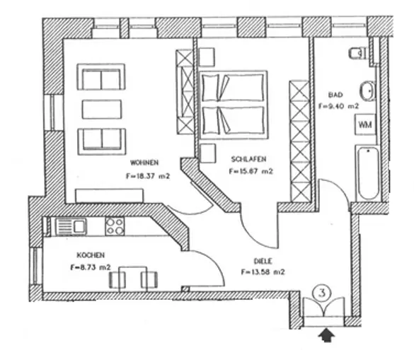 2 Zimmer Wohnung mit 66 m² in Dresden – Bild 8