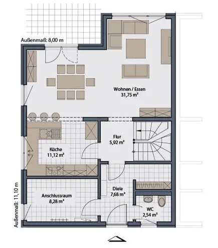 5 Zimmer Haus mit 176 m² in Herford – Bild 5
