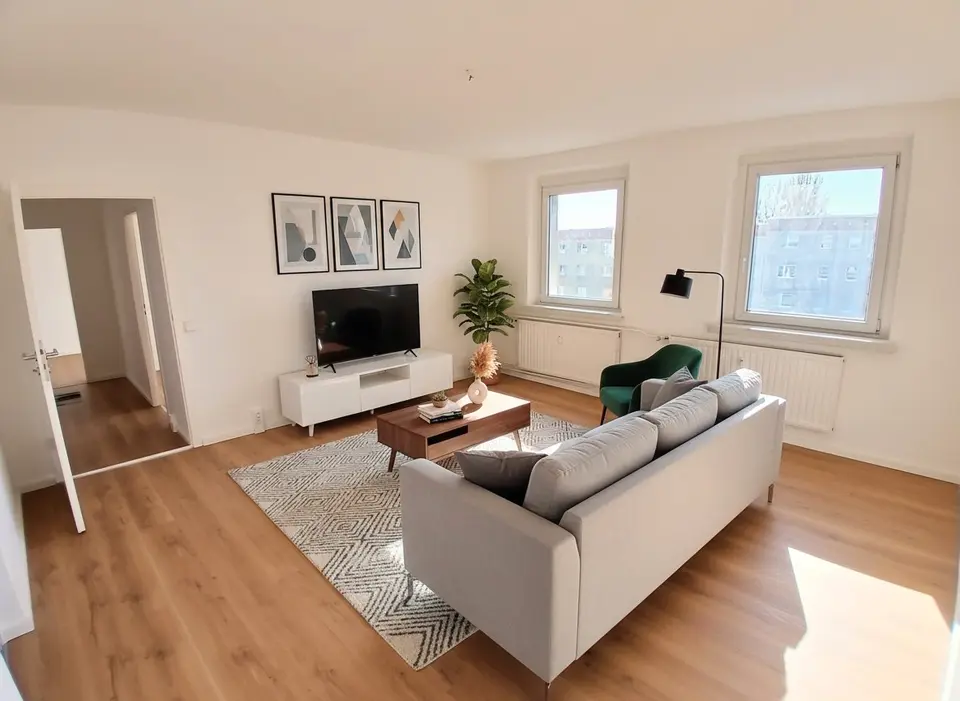 3 Zimmer Wohnung mit 61 m² in Greifswald – Bild 1