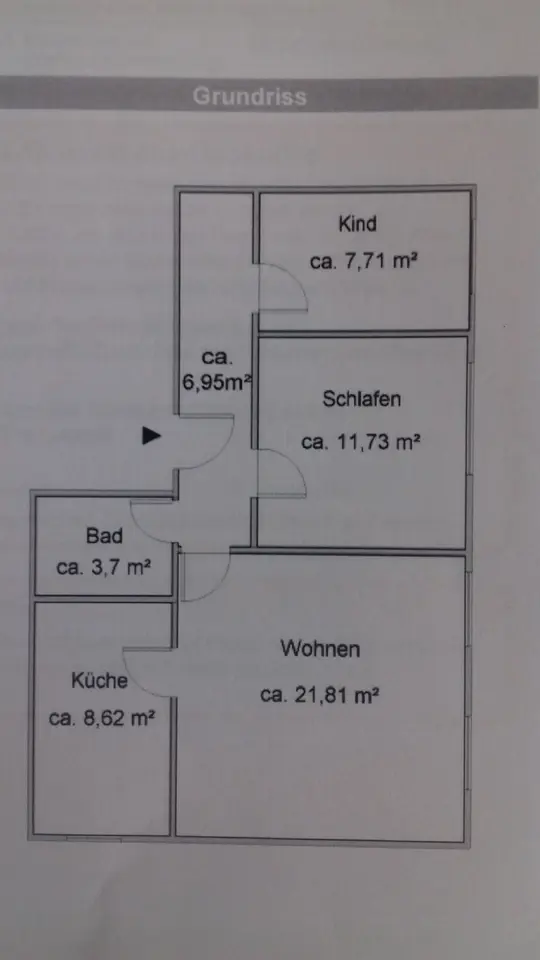 3 Zimmer Wohnung mit 61 m² in Greifswald – Bild 6