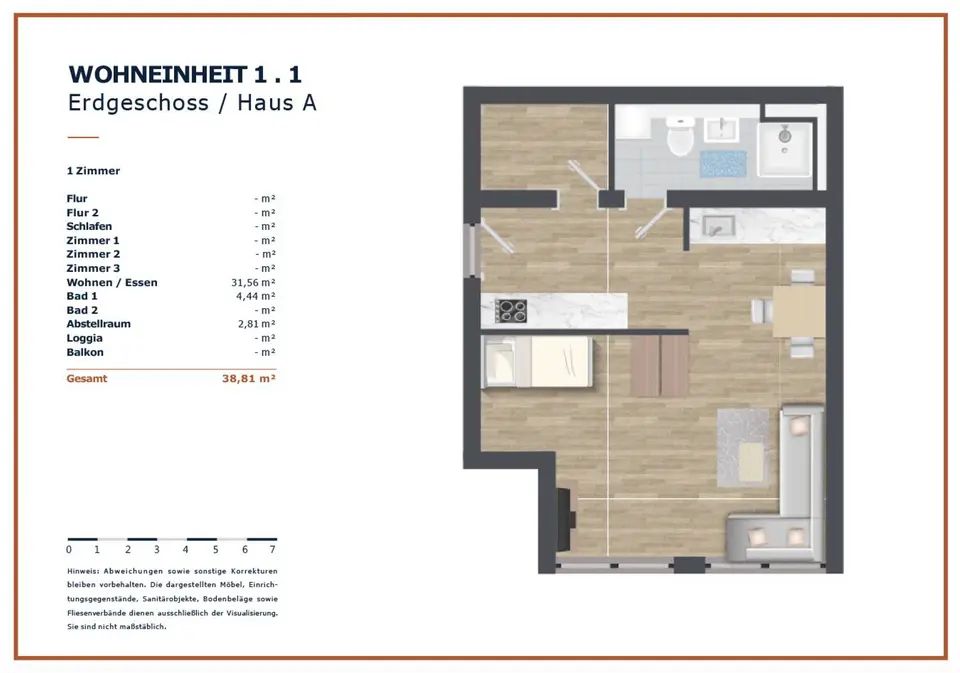2 Zimmer Wohnung mit 39 m² in Leipzig – Bild 10