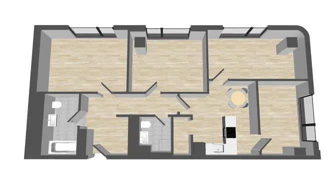 WG-Zimmer mit 10 m² in Frankfurt am Main – Bild 3