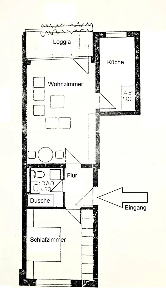 2 Zimmer Wohnung mit 61 m² in Celle – Bild 7