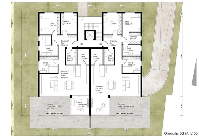 4 Zimmer Haus mit 100 m² in Oberhausen – Bild 4