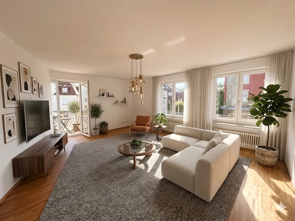 3 Zimmer Wohnung mit 84 m² in Stuttgart – Bild 1