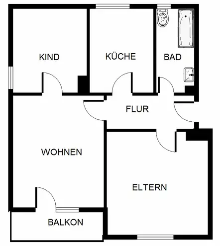3 Zimmer Wohnung mit 61 m² in Gelsenkirchen – Bild 10