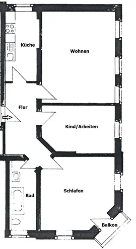 3 Zimmer Wohnung mit 87 m² in Dresden – Bild 6