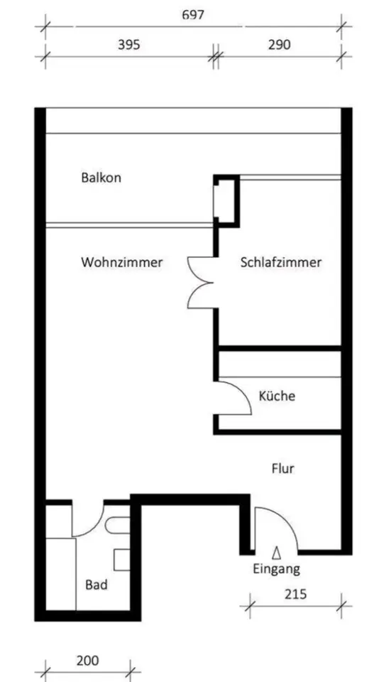 2 Zimmer Wohnung mit 62 m² in Kaarst – Bild 8