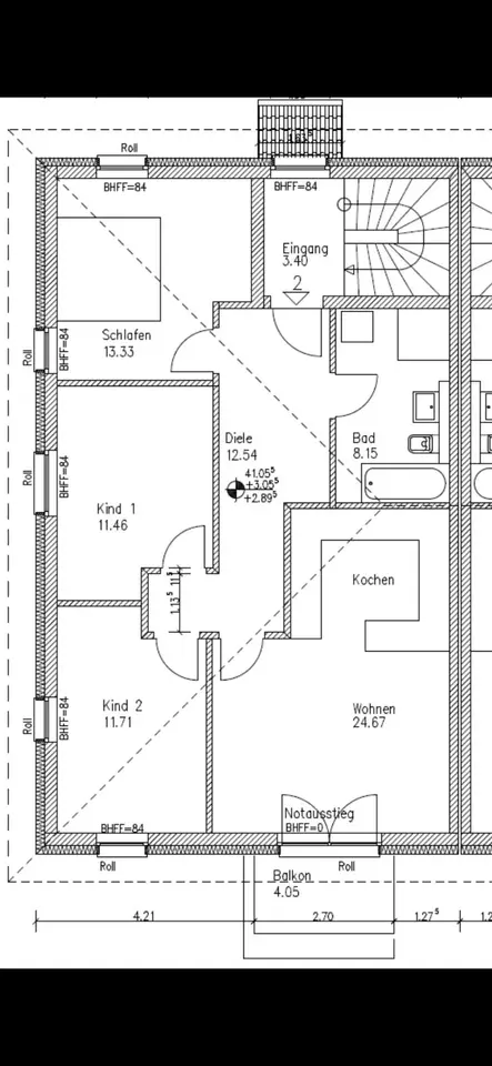 3 Zimmer Wohnung mit 70 m² in Eberswalde – Bild 5