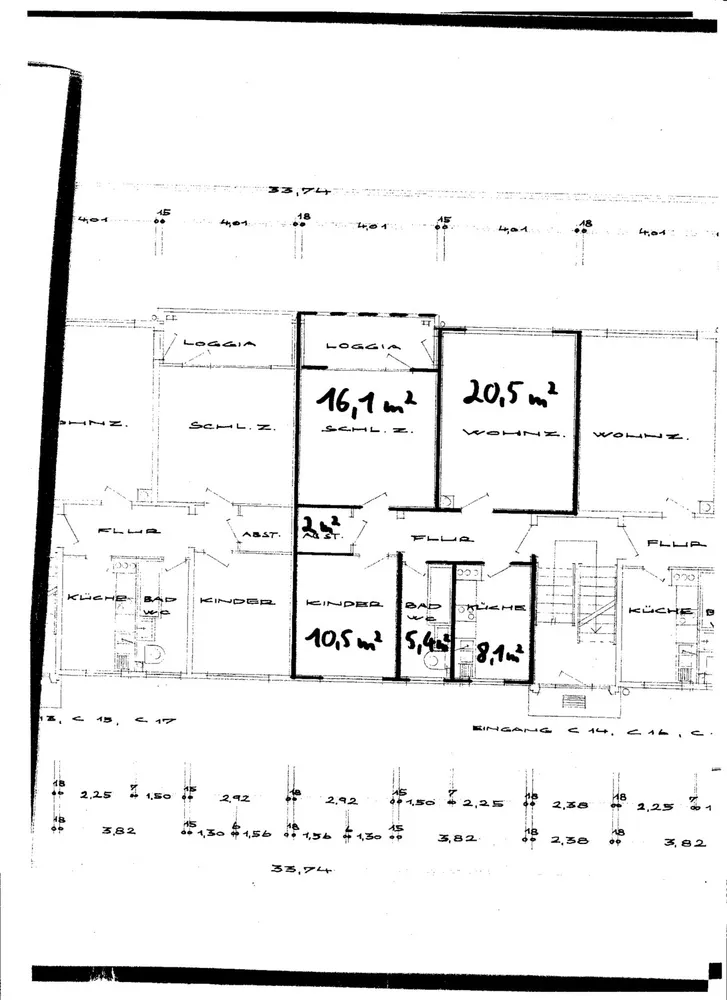 3 Zimmer Wohnung mit 72 m² in Flensburg – Bild 2