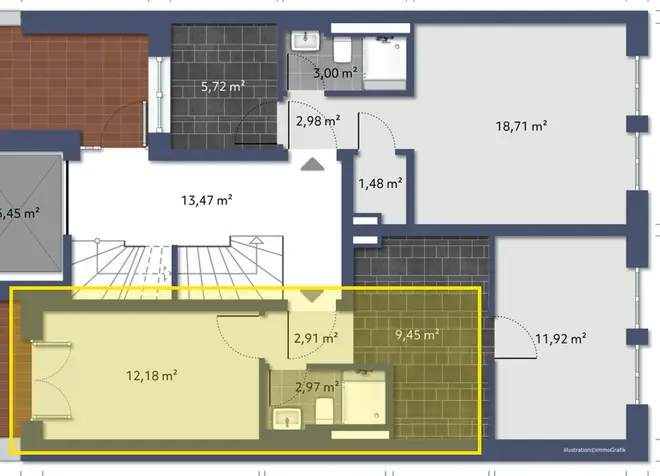 1 Zimmer Wohnung mit 25 m² in Freiburg im Breisgau – Bild 8