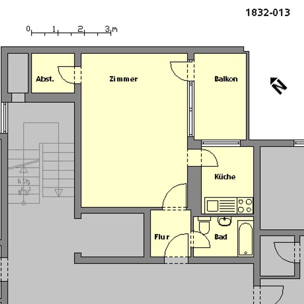 1 Zimmer Wohnung mit 41 m² in Esslingen am Neckar – Bild 3