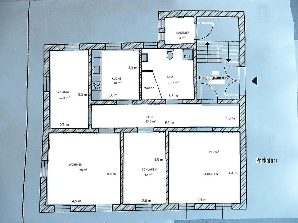 4 Zimmer Wohnung mit 101 m² in Limbach-Oberfrohna – Bild 5