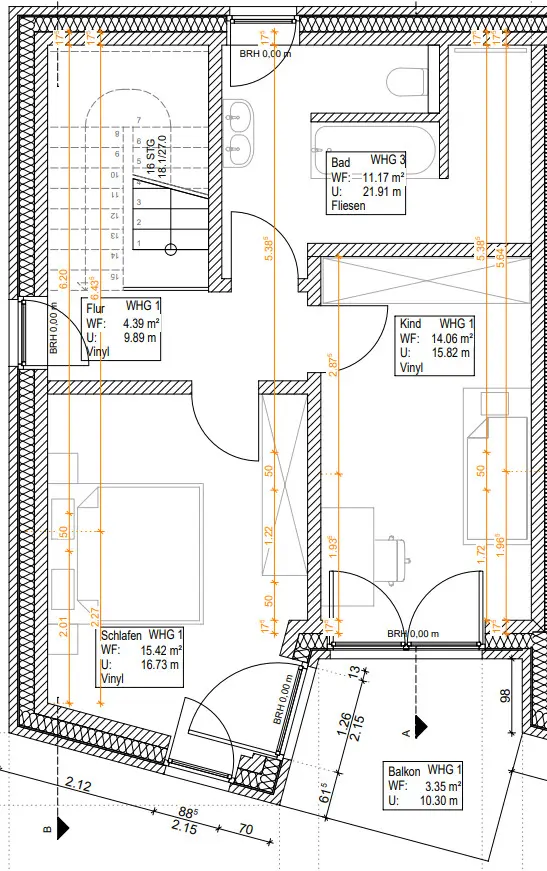 3 Zimmer Haus mit 93 m² in Oldenburg – Bild 5