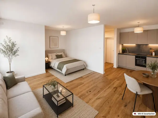 1 Zimmer Wohnung mit 39 m² in Leipzig – Bild 1
