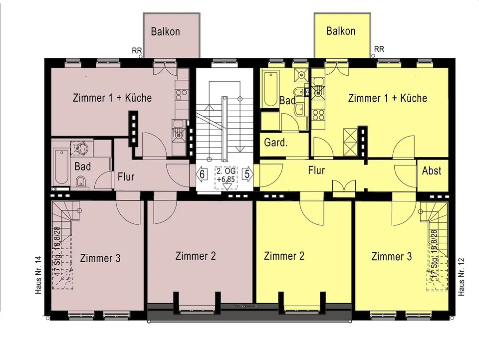 3 Zimmer Wohnung mit 74 m² in Oranienburg – Bild 9