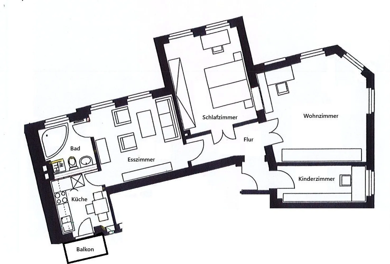 4 Zimmer Wohnung mit 87 m² in Halle (Saale) – Bild 12
