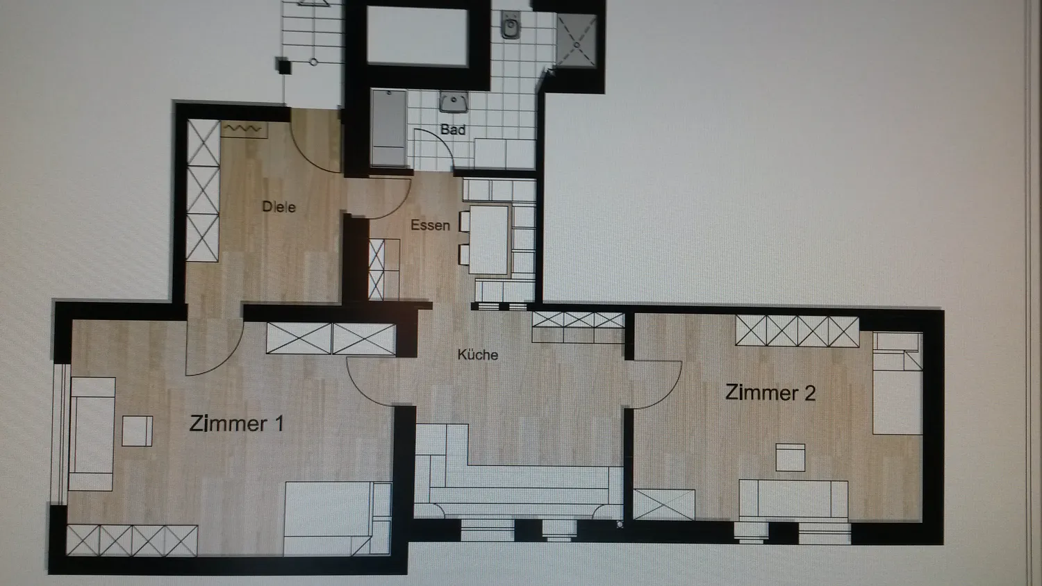 3 Zimmer Wohnung mit 90 m² in Mainz – Bild 2
