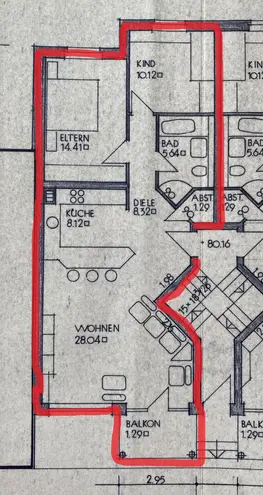 3 Zimmer Wohnung mit 76 m² in Mönchengladbach – Bild 12