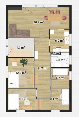 WG-Zimmer mit 10 m² in Aachen – Bild 4