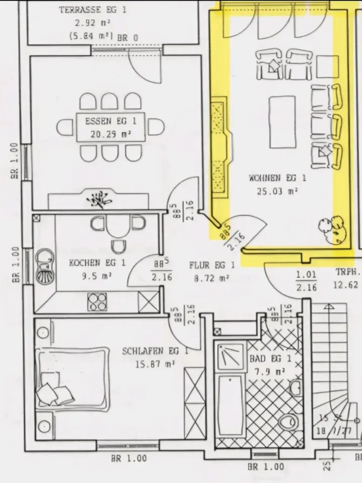 2 Zimmer Wohnung mit 25 m² in Marburg – Bild 5