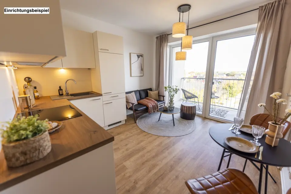2 Zimmer Wohnung mit 32 m² in Cottbus – Bild 1