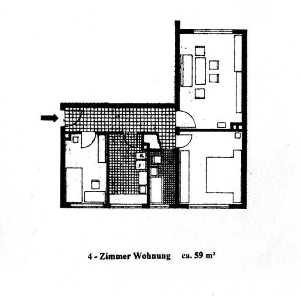 3 Zimmer Wohnung mit 63 m² in Kassel – Bild 3