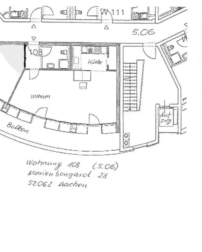 1 Zimmer Wohnung mit 58 m² in Aachen – Bild 9