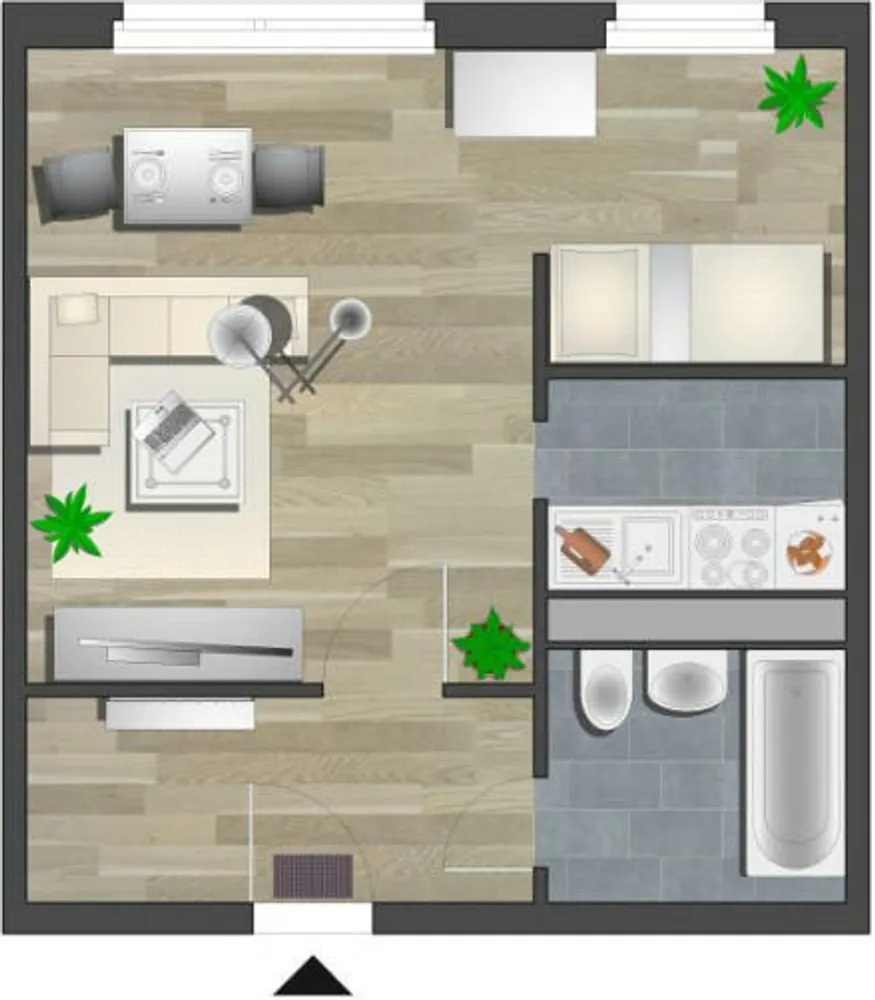 1 Zimmer Wohnung mit 32 m² in Chemnitz – Bild 5
