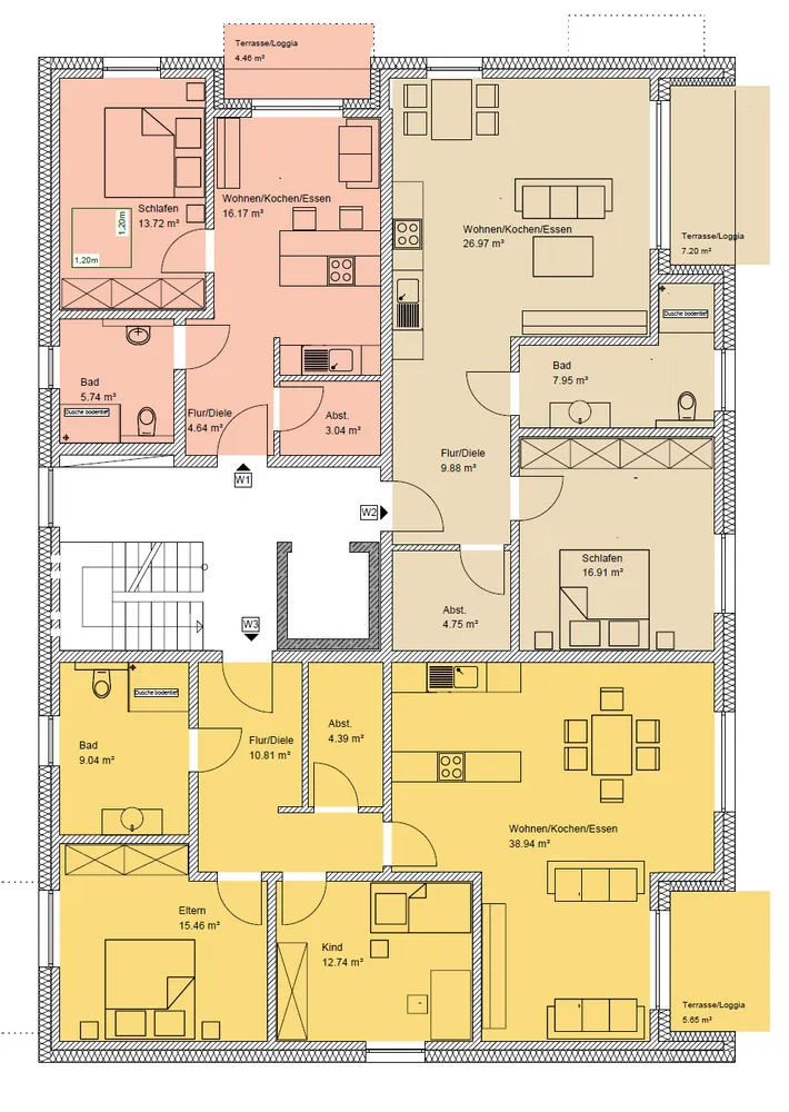 3 Zimmer Wohnung mit 97 m² in Herford – Bild 11