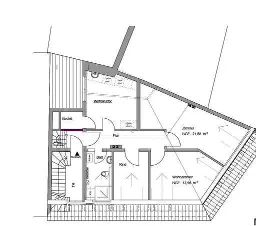 3 Zimmer Wohnung mit 68 m² in Würzburg – Bild 8