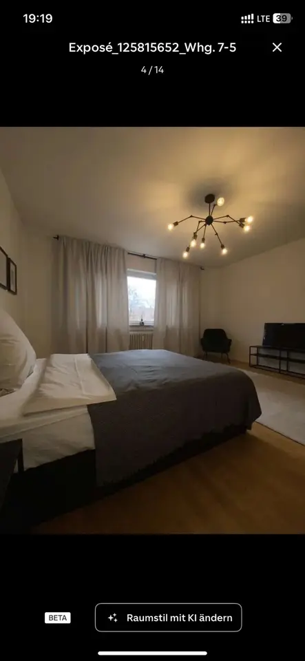 Studio mit 35 m² in Stuttgart – Bild 1