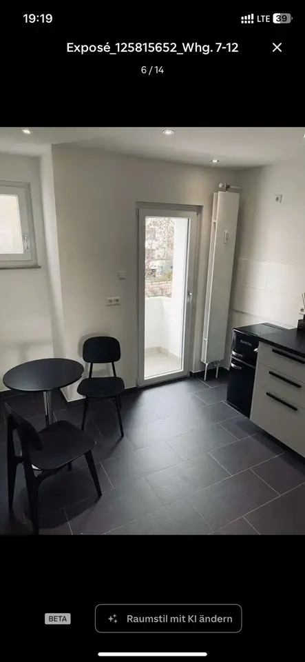 Studio mit 35 m² in Stuttgart – Bild 2
